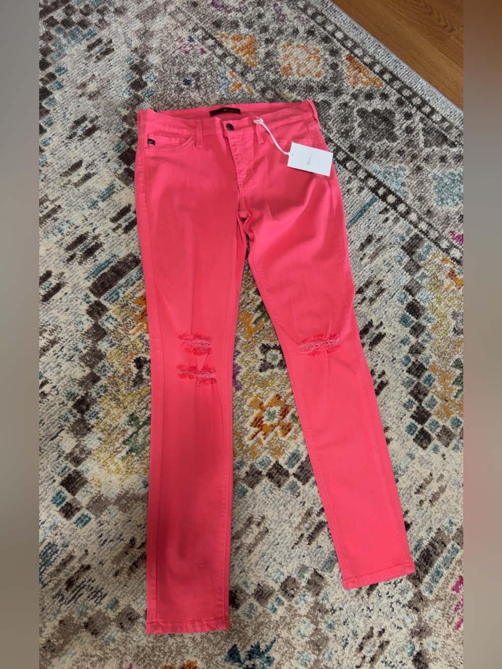 Women’s Pink Kancan Distressed Jeans